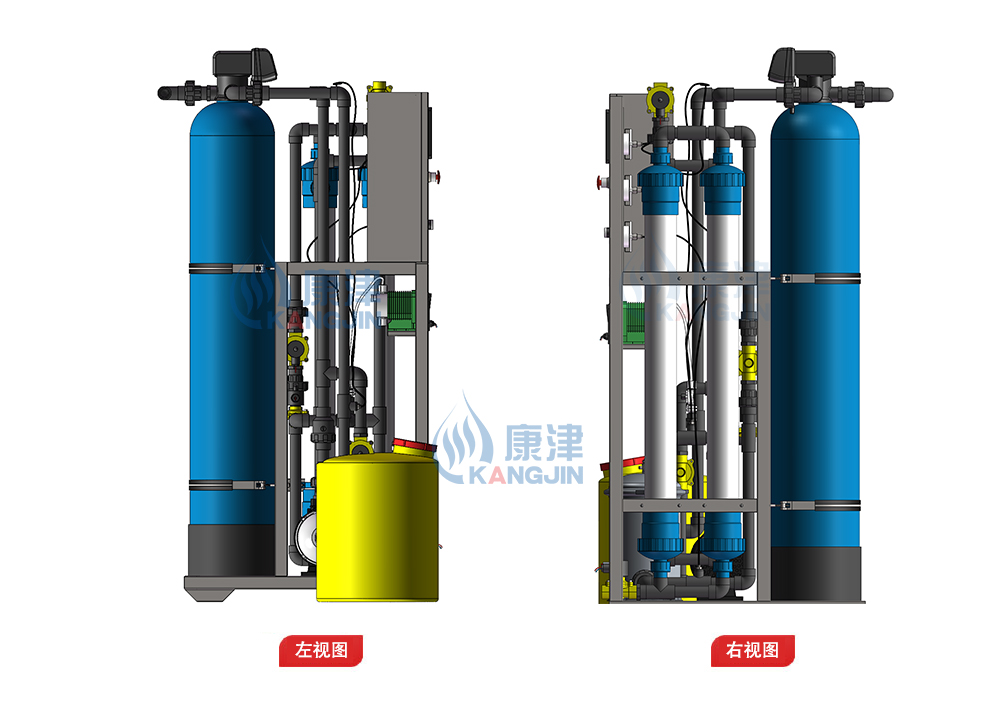 1T/H(每小時出水1噸)超濾凈水設備